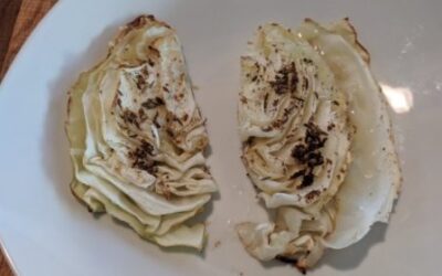 Roasted Cabbage Chips